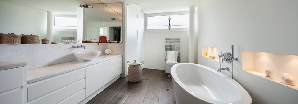 Comment aménager une salle de bain en longueur ? cdiscount Longueur bains désign salle En de