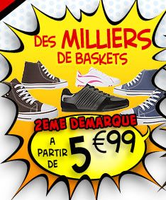 Achat discount - baskets