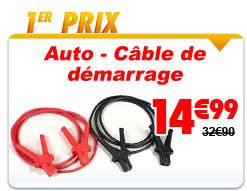 Achat discount - Auto Cables de demarrage