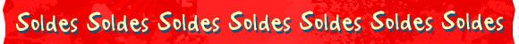 Soldes couleur Braderie