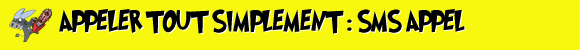 Rentrée- sms appel