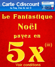 Paiement 5x Carte Cdiscount No�l
