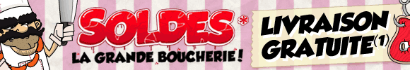 La grande Boucherie - Header Soldes