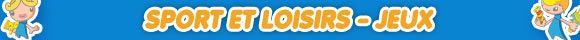 Bandeau Gadgets Sport-loisirs-jeux