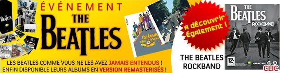 Bandeau Beatles + clic