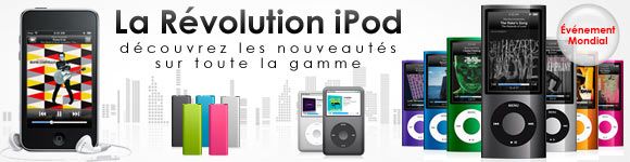 Bandeau magasins APPLE sans lien