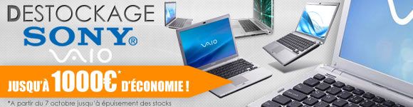 Destockage SONY