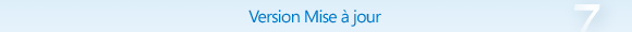 Windows 7 - mise � jour