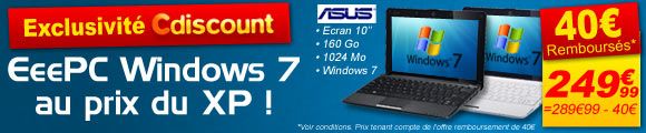 ODR ASUS 40� Netbook lien Asus