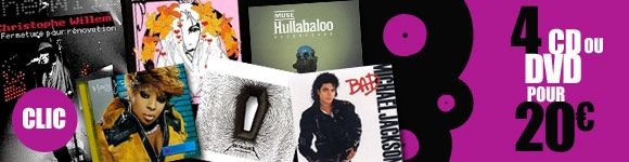 4cd ou dvd pour 20�