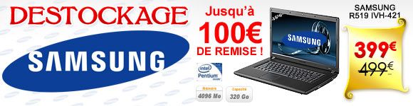 Destockage Samsung- CLIC