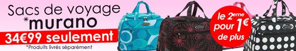 Bagages / Murano / 1 sac pour 1 € de plus
