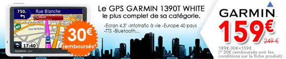 Garmin 1390T white