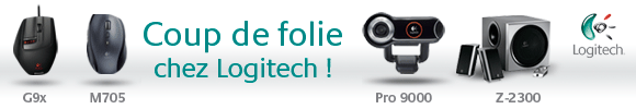 coup de folie logitech lien