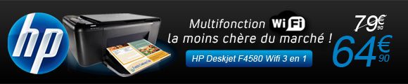 hp imprimantes F4580
