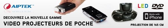 Vidéoprojecteurs de poche