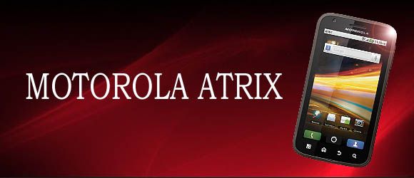 Motorola Atrix bandeau rouge