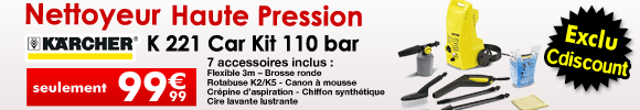 Bandeau Kärcher car kit