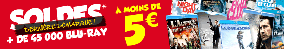 SOLDES DERNIER DEMARQUE 50 000 BLU RAY A MOINS DE 5€