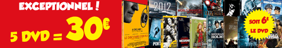 5 dvd = 30