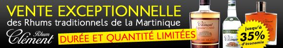 Vente Rhums Clement