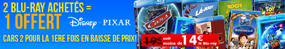 2+1 Blu-Ray PIXAR