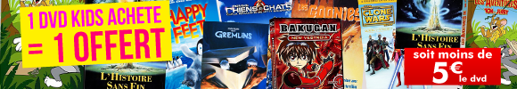 1 DVD Kids Achetés = 1 Offert