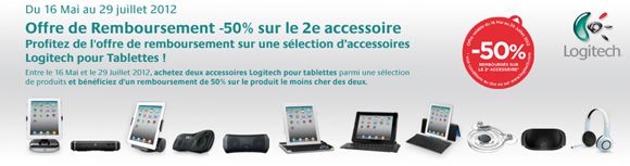 Bandeau ODR access tabelette Logitech