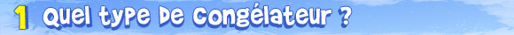 titre 1 congélateur