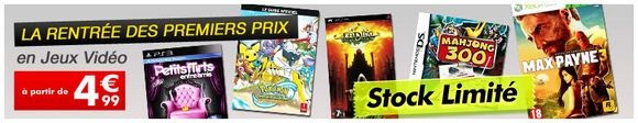 jeu vidéo à petit prix
