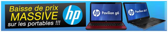 Baisse de prix HP
