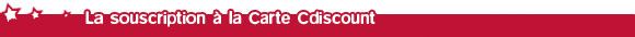Cdiscount Souscrire