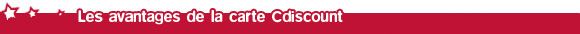 Cdiscount avantage