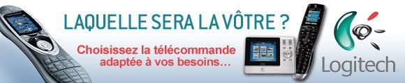 Telecommandes Logitech clic !