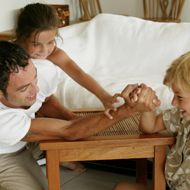 jeu vidéo en famille
