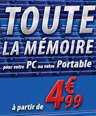 Memoire PC ou Portable