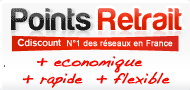 Achat discount - point retrait
