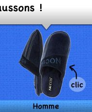Chaussons Homme clic !