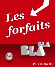 Les forfaits SFR