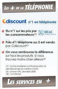Les + Cdiscount Téléphonie