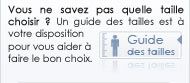guide des tailles