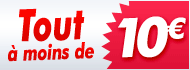 Foire - tout à moins de 10