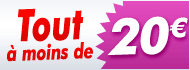 Foire - tout à moins de 20
