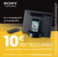 Sony 10 €