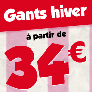 Gants hiver à partir de
