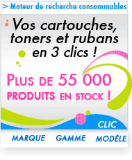 Cartouches, toners, rubans