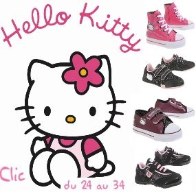 chaussures hello kitty
