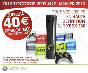 ODR XBOX 360 HIVER 09
