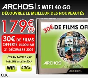 Archos 5 WiFi 40go