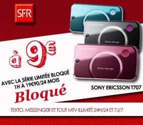 Sony Ericsson T707 avec Bloqu�